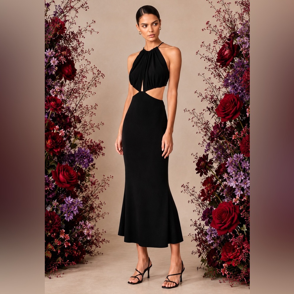 Misha collection Angel MIDI Dress